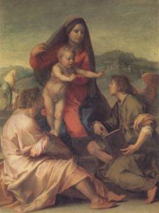 Andrea del Sarto The Madonna of the Stair (san05)